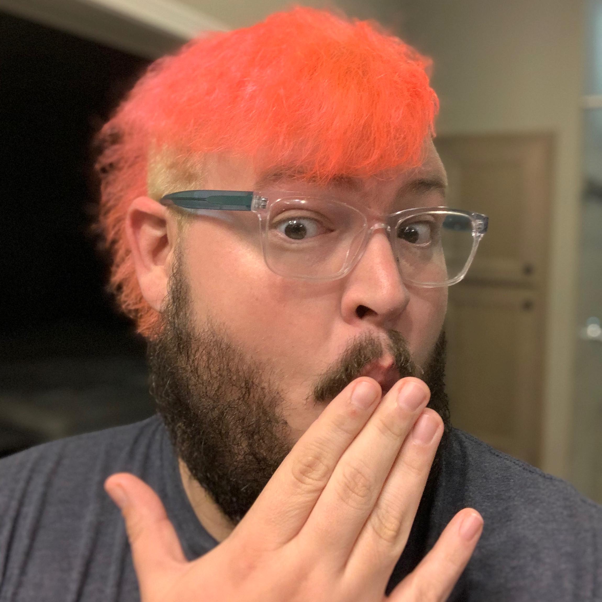 My big dumb face